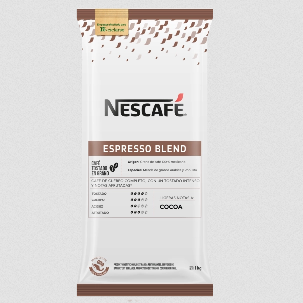 Bolsa NESCAFÉ® Espresso Blend de 1kg